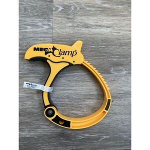 Mega Cable Wire Clamp Pro 2" - 4" Black Yellow MC 0903